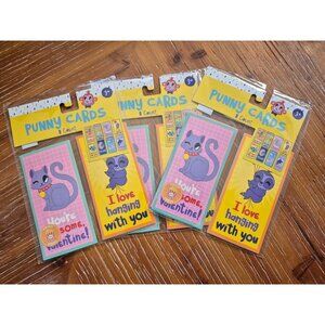 Punny Valentines Cards 24 Count With Cute Animal Designs For Kids Ages 3+